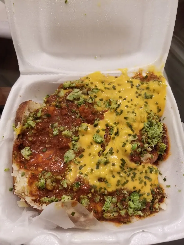 Chili Nacho Cheese Broccoli and Green Onion
