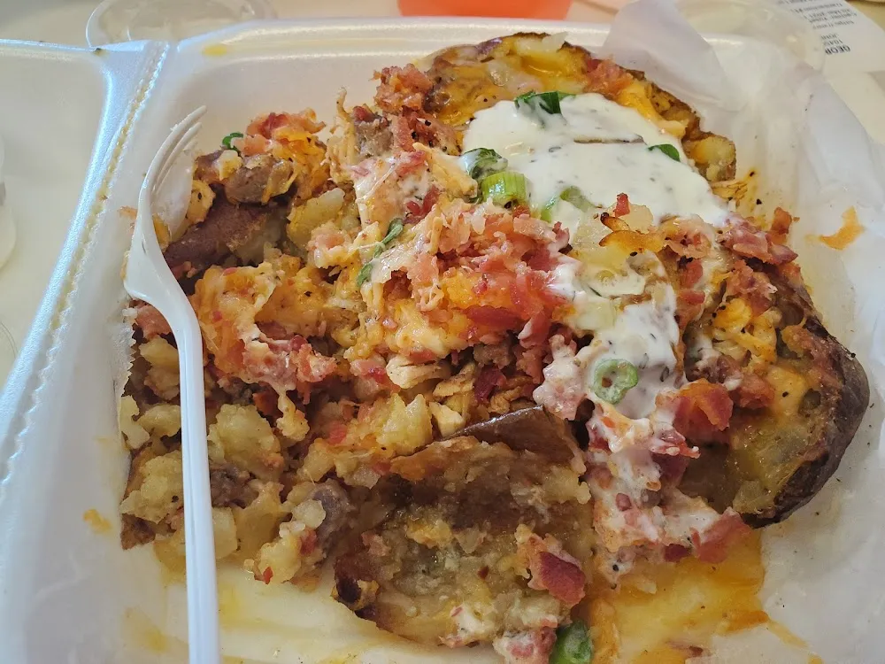 Meat Lovers Baked Potato