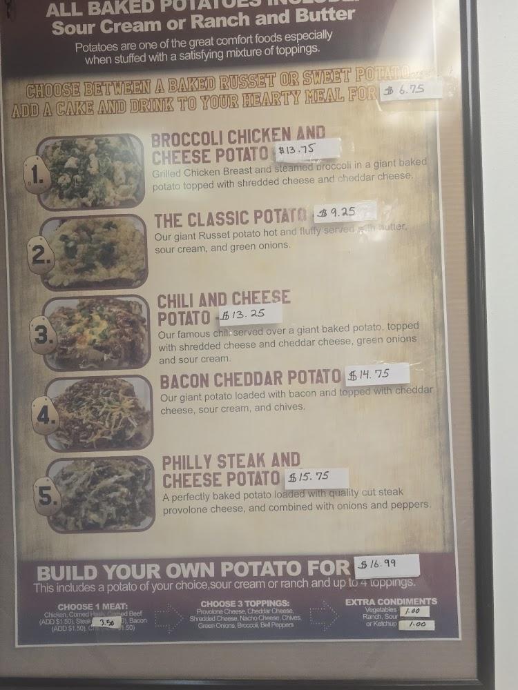Georgia Potato Factory Menu image 4