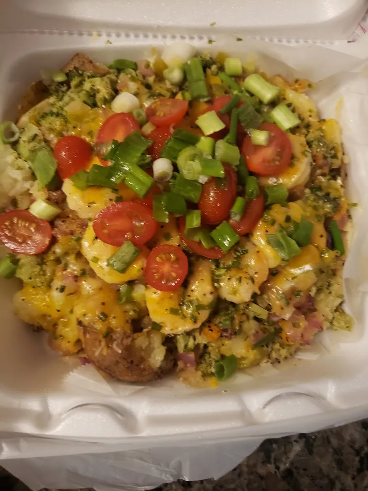 Veggie Potato Add Shrimp